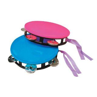 Neon Tambourine Party Accessory Toys & Games