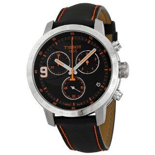 Tissot T Sport Tony Parker Limited Black Dial Black Leather Mens Watch T0554171605701 Tissot Watches