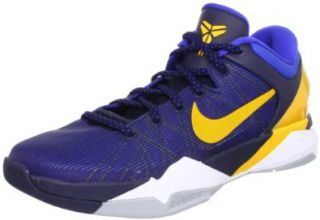 Nike Zoom Kobe VII 7 System Obsidian Yellow WBF Mens Basketball Shoes 488371 404 [US size 15] Shoes