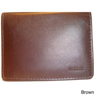 Kozmic Men's Hand crafted Bifold Leather Business Card Holder Kozmic Business Card Holders
