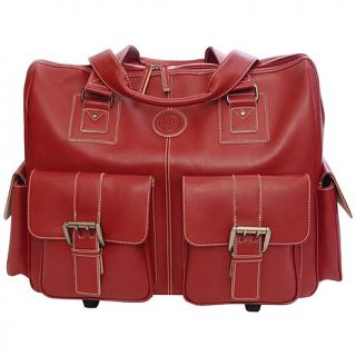 Jill e Large Rolling Laptop and Camera Gear Bag   Red
