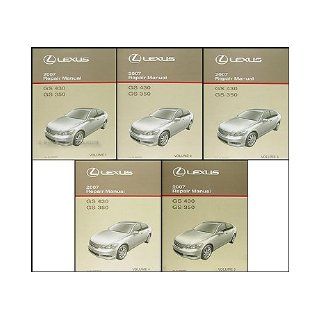 2007 Lexus GS 450h Repair Shop Manual Original 5 Volume Set Lexus Books