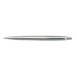 Parker Jotter Stainless Steel Retractable Ballpoint Pens (Pack of 10) Parker Pen Company Black