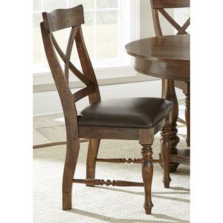 Wyatt Birch Wood Side Chairs (Set of 2) Dining Chairs
