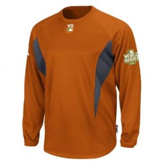 MLB Men's World Series Therma Base Tech Fleece Pullover with World Series Patch  Sports Fan Sweatshirts  Sports & Outdoors