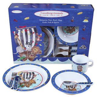 pirates melamine set by milly green