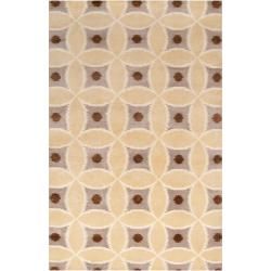 Hand knotted Diego Martin??brown Wool Rug (8 X 11)