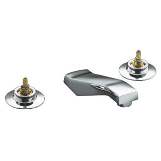 Kohler K 7307 k cp Polished Chrome Triton Widespread Lavatory Faucet With Rigid Connections, Requires Handles
