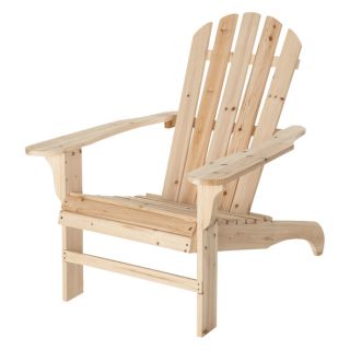 Cedar/Fir Adirondack Chair — 35 3/4in.L x 30 1/2in.W x 35 1/2in.H, Model# CS-001KD  Chairs