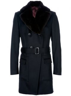 Vivienne Westwood Rabbit Fur Collar Coat