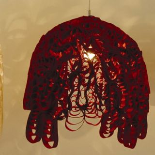 Innermost 17.72 Acrylic Pendant Shade IM008 Color Deep Red