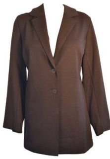 Eileen Fisher Blazer Black Stretch Ponte Knit Jacket Plus Size 3X Blazers And Sports Jackets
