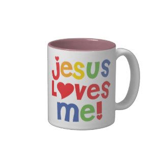 Jesus Loves Me mug