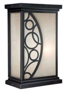 Vaxcel POOWD080NB Prosecco Outdoor Sconce, Noble Bronze   Wall Porch Lights  