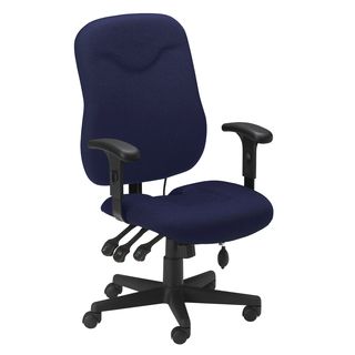 Mayline Comfort Series Blue Executive Posture Chair