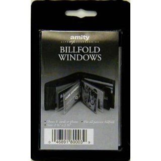 Amity Wallet Insert Billfold 8 Window (6 Pack) Clothing