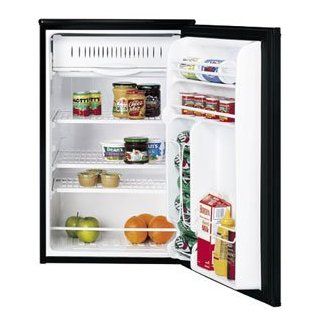 GE Spacemaker GMR04HAS 4.3 cu. ft. Compact Refrigerator with 3 Wire Shelves, Manual Defrost Freezer Kitchen & Dining