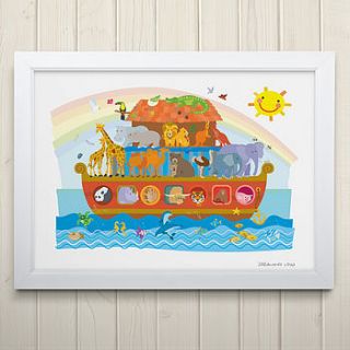 noah's ark fine art print by art adventure