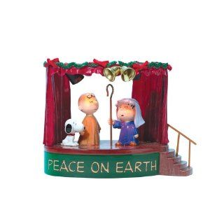 Peanuts Peace On Earth, Christmas Dcor   Holiday Figurines