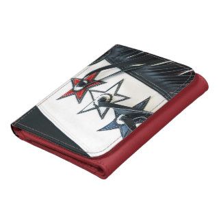 Red, White and Blue, Western Chaps Design Wallet