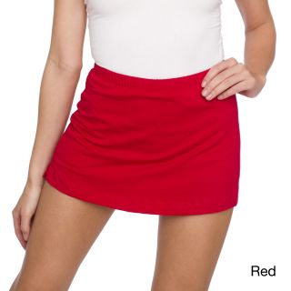 American Apparel American Apparel Womens Form fitting Skort Red Size XL (16)