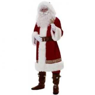 Super Deluxe Old Time Santa Suit Costume   Large Clothing