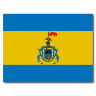 Jalisco(New Galicia), Mauritius flag Post Cards