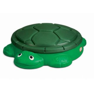 Little Tikes Turtle 4 Round Sandbox with Cover