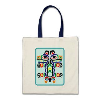 Sample Indian pattern native American Canvas Bag