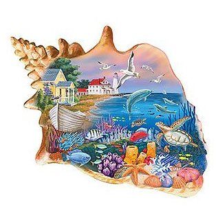From The Sea   750 Piece Shaped Jigsaw Puzzle Toys & Games