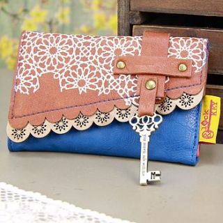 lock and key wallet by lisa angel homeware and gifts
