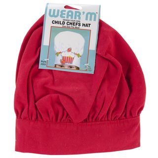 Child Chef Hat red