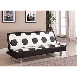 Acme All Star Adjustable Futon Sofa Black Size Full