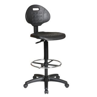 Office Star Products Work Smart Urethane Armless Standard Drafting Chair