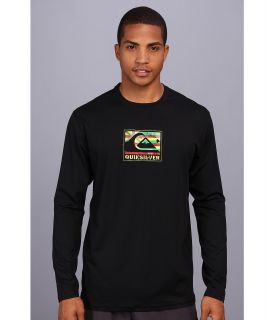 Quiksilver Pride L/S Surf Shirt Mens Swimwear (Black)