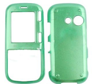 PHONE COVER FOR LG RUMOR 2 II / COSMOS 1 LX265 VN250 CRYSTAL SOLID GREEN Cell Phones & Accessories