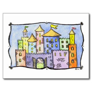 Kaleidoscope Castle Postcard