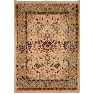 Safavieh Stately Home Ivory/ Gold New Zealand Wool Area Rug (9 X 12)