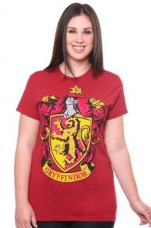 Harry Potter   Red Gryffindor Crest Tee Fashion T Shirts