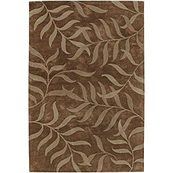 Hand tufted Contemporary Mandara Area Rug (79 X 106)