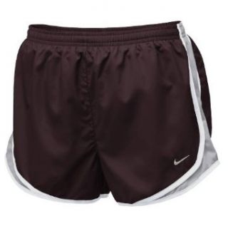 Nike Womens Dry Fit Tempo Running Shorts Brown L  Sports & Outdoors