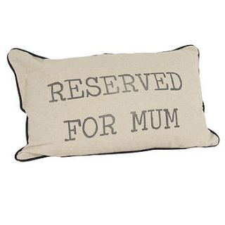 reserved for mum special cushion by dibor