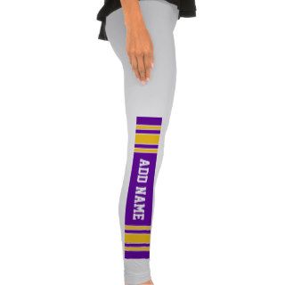 Team Jersey with Custom Name and Number Legging