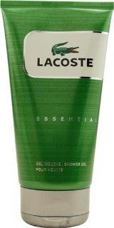 Lacoste Essential By Lacoste For Men. Shower Gel 5 Ounce  Bath And Shower Gels  Beauty