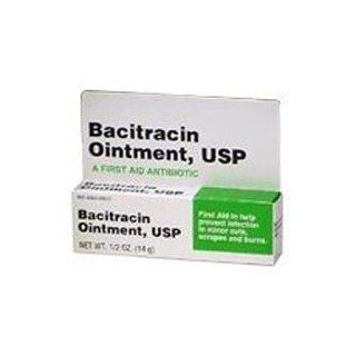 45802000000 Bacitracin Ointment 1/2oz w/O Zin 144 Per Case by Perrigo Pharmaceuticals  Part no. 45802000000