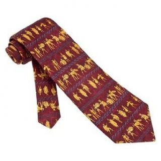 Men's 100% Silk Ancient Greek Warriors Mythology Necktie Tie Neckwear at  Mens Clothing store