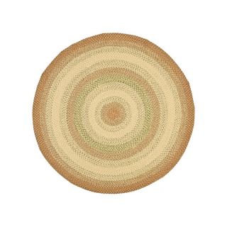 Safavieh Cottage 6 ft x 6 ft Round Multicolor Transitional Indoor/Outdoor Area Rug