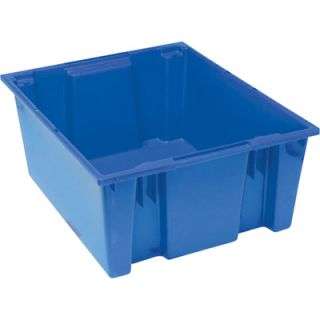 Quantum Storage Stack and Nest Tote Bin — 23 1/2in. x 19 1/2in. x 10in. Size, Carton of 3  Totes