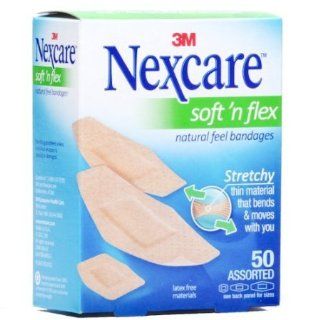 Soft 'n Flex Bandages (430 50 02), Assorted Sizes, 50/pk 2 Pack Health & Personal Care