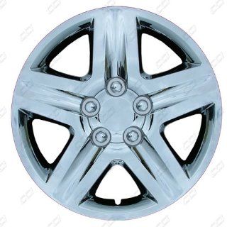 CCI IWC431 17S 17 Inch Clip On Silver Finish Hubcaps   Pack of 4 Automotive